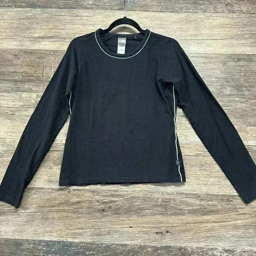 The North Face‎ Black Long Sleeve Crew Neck Tee